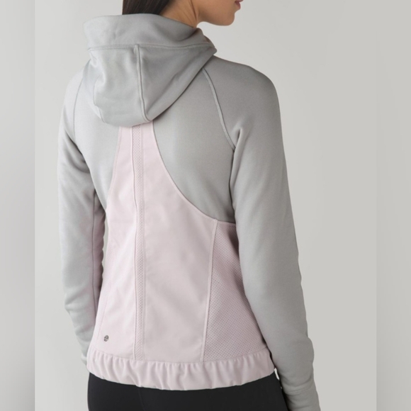 Lululemon Let's Get Visible Hoodie Neutral Blush / Heathered Size 6 Pre-owned - Picture 8 of 15